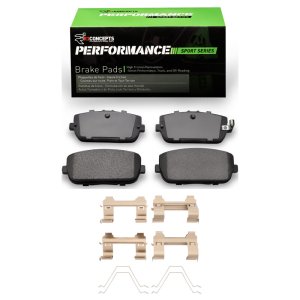 Fiat 124 Spider Brake Pads - Rear - R1 Concepts - Performance Sport - `06-`25